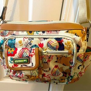 Lily Bloom Furry Friends Print Handbag